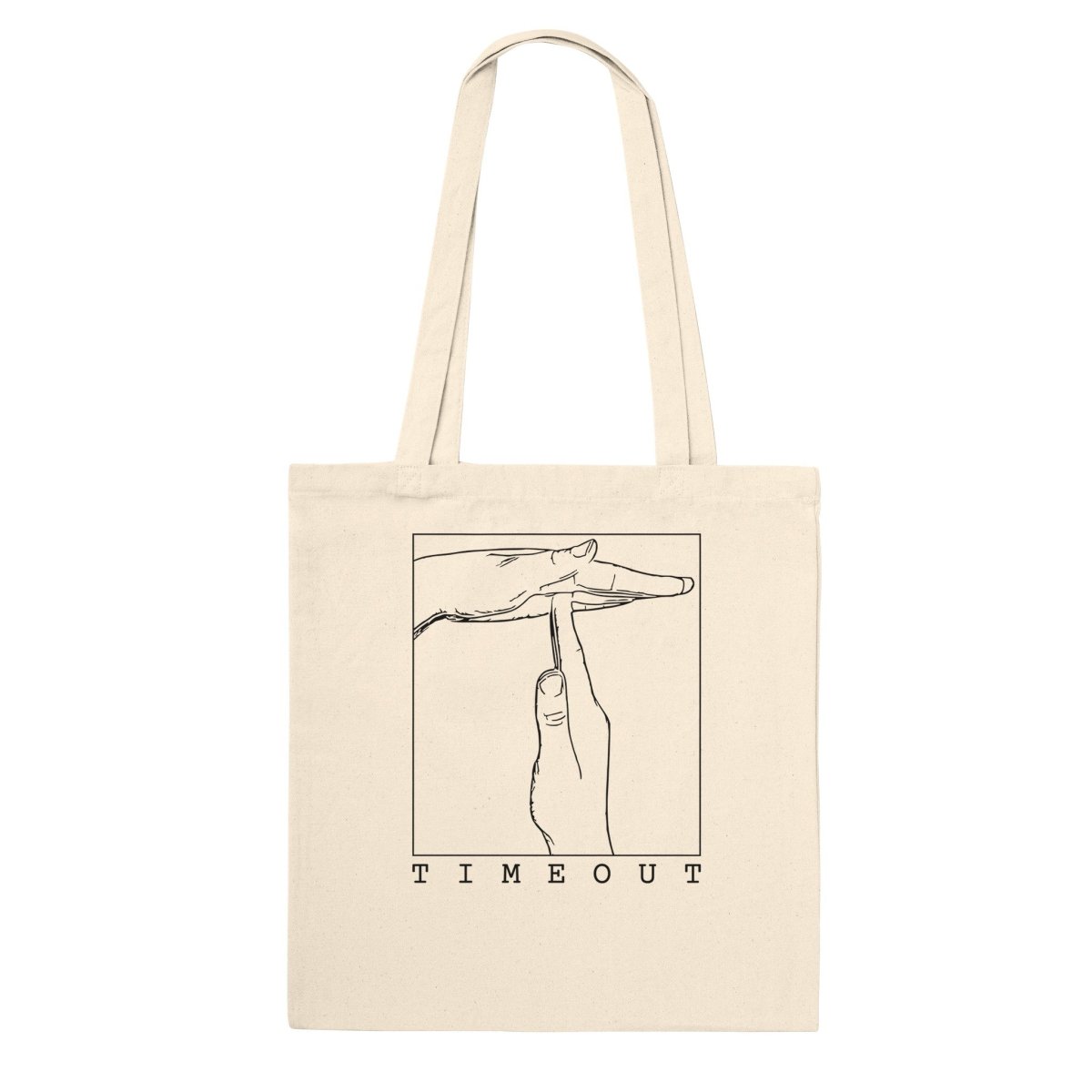 Premium Natural Tote Bag - Roundnet Marketplace - Roundnet Marketplace - Print Material