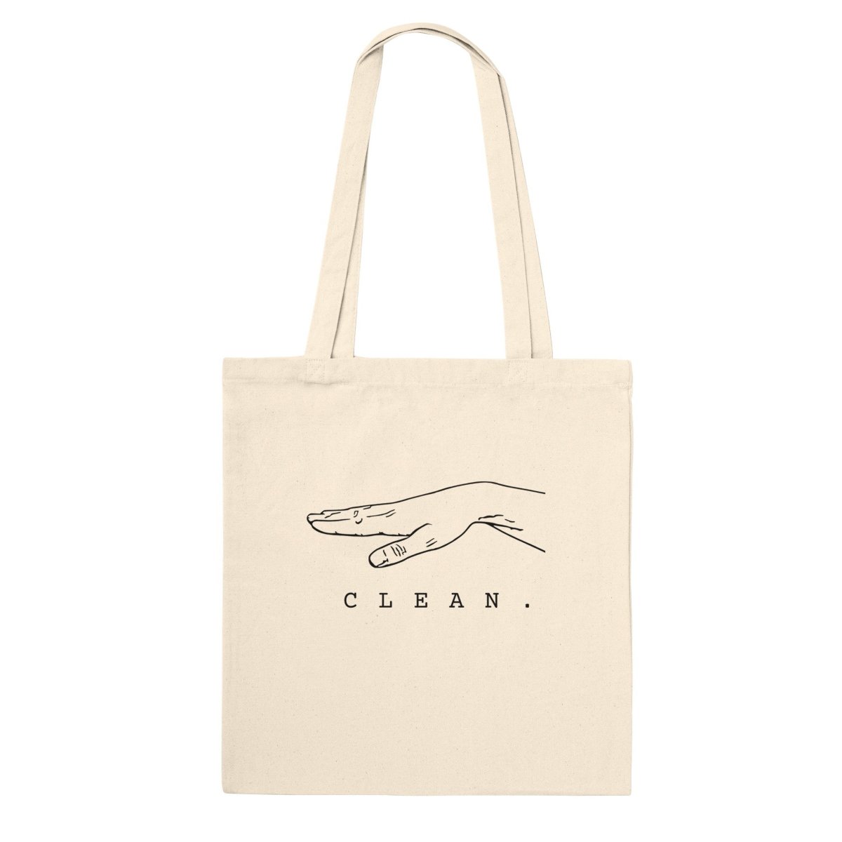Premium Natural Tote Bag - Roundnet Marketplace - Roundnet Marketplace - Print Material